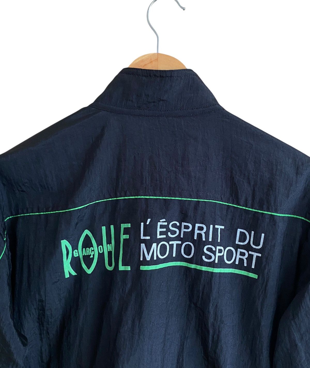 Vintage Vintage Racing Team Roue Garcons Motorcycle Jacket 1990s Size US M / EU 48-50 / 2 - 7 Thumbnail
