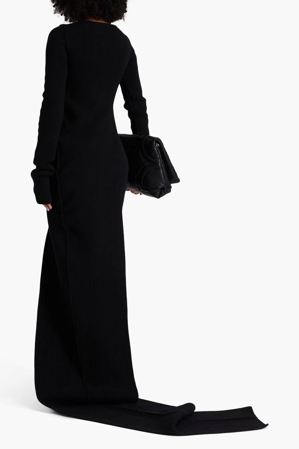 Rick Owens o1y0126 Sweater in Black Size XS / US 0-2 / IT 36-38 - 3 Thumbnail