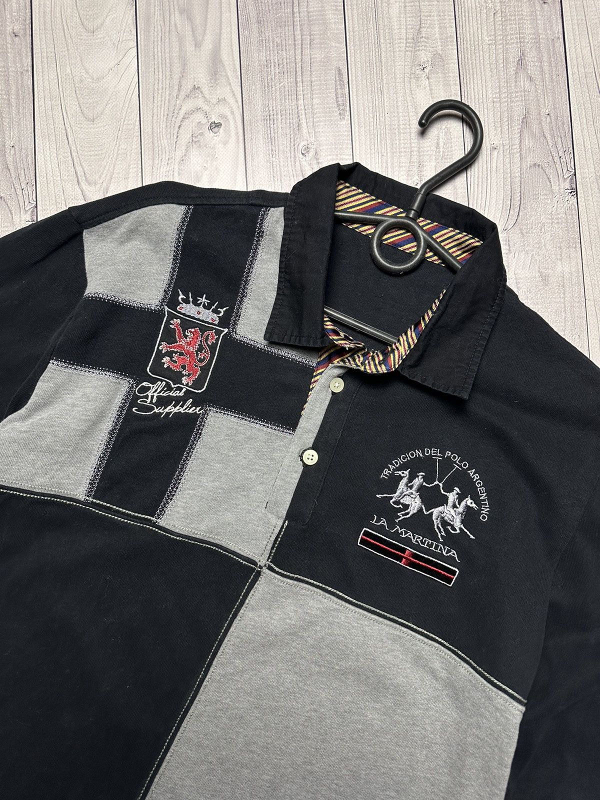 La Martina × Vintage Vintage L.A. Martina Scotland rugby jersey logo rare size M Size US M / EU 48-50 / 2 - 4 Thumbnail