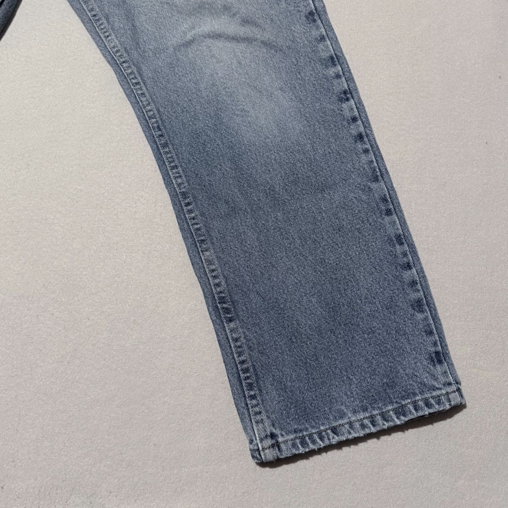 Wrangler Wrangler Jeans Men's Blue Denim Mid Rise Relaxed Fit Straight Zip Fly - 34x30 Size US 34 / EU 50 - 5 Thumbnail