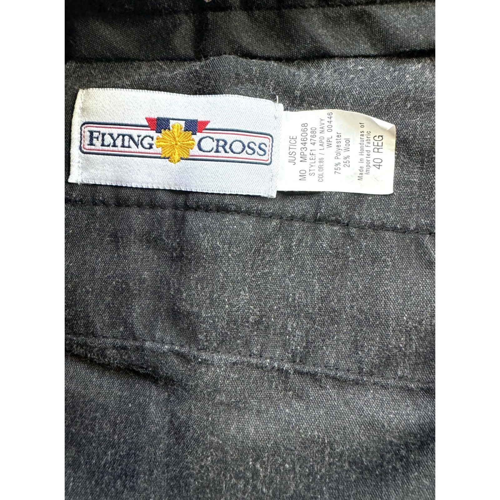 Vintage Flying Cross Pants by Fechheimer Mens 40 Regular Cargo Tactical Black Pants 1995 Size US 40 / EU 56 - 6 Thumbnail