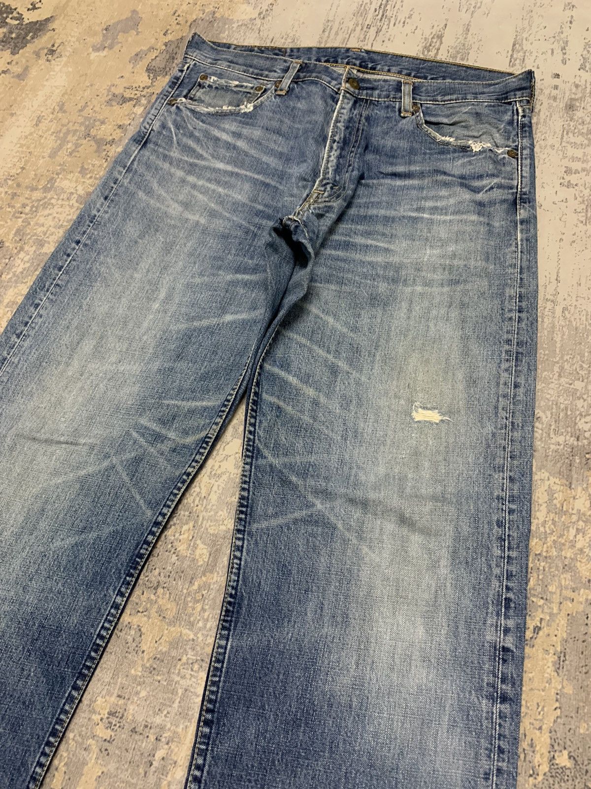 Levi's VTG Y2K Levi’s 503 Loose Straight Denim Jeans Made in Japan Size US 36 / EU 52 - 3 Thumbnail