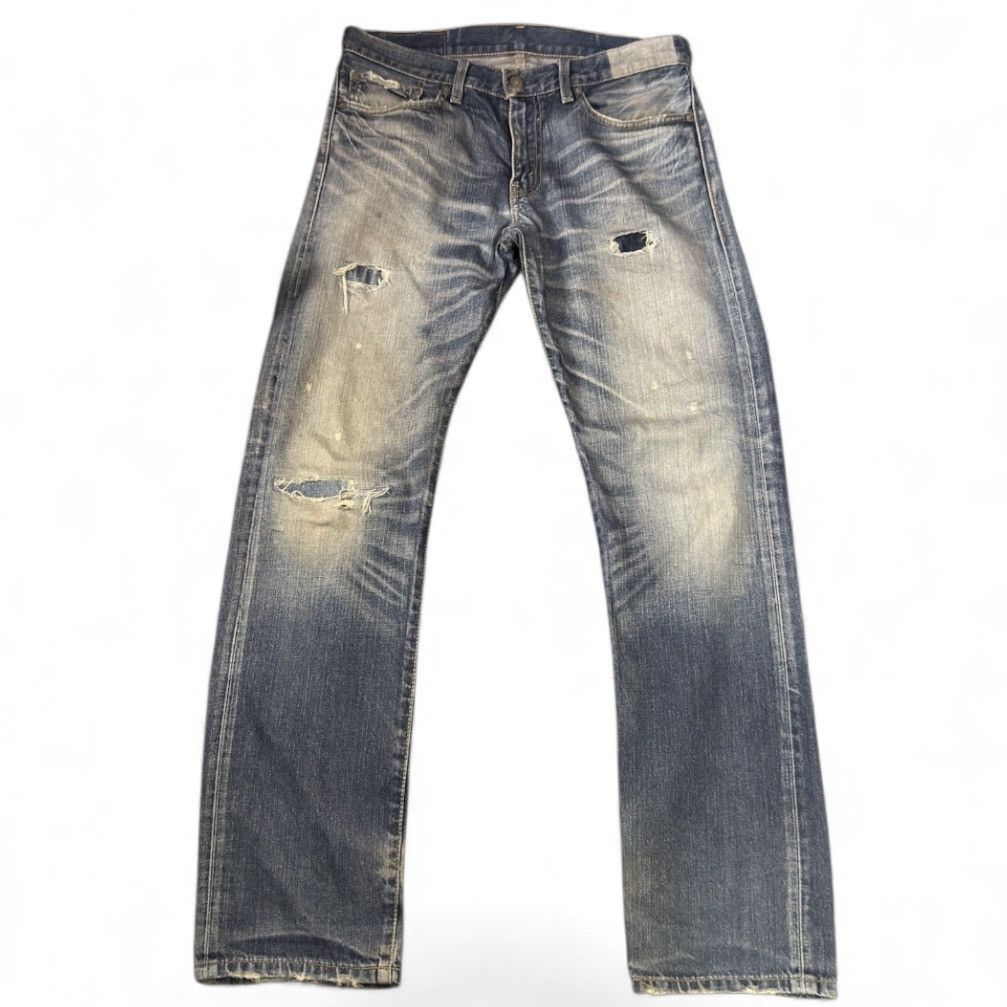 Engineered Garments × Levi's Vintage 2006 y2k Levis 505 Distressed Denim Jeans W32 Size US 32 / EU 48 - 1 Thumbnail