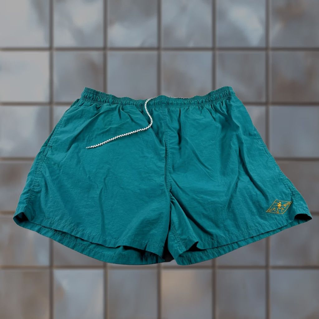 Ocean Pacific VINTAGE OP Ocean Pacific Swim Shorts Mens XL Green Lined Bathing Suit Size US 36 / EU 52 - 1 Thumbnail