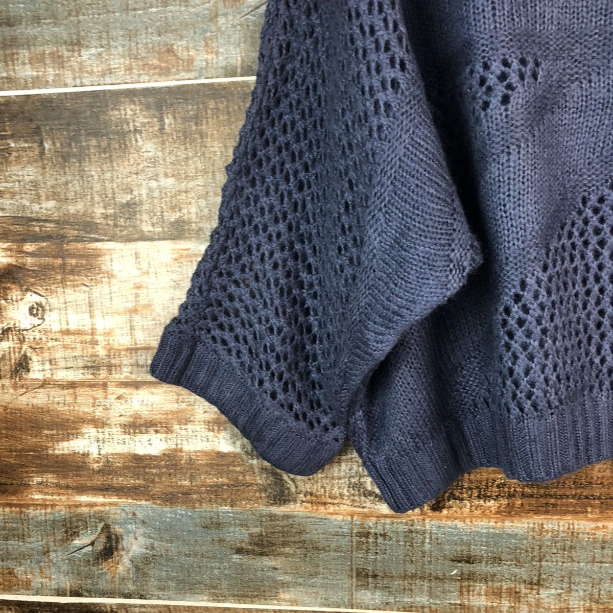 Homespun Knitwear Smelish Blue Cloaks crochet Knitwear #A2361 Size US M / EU 48-50 / 2 - 7 Thumbnail