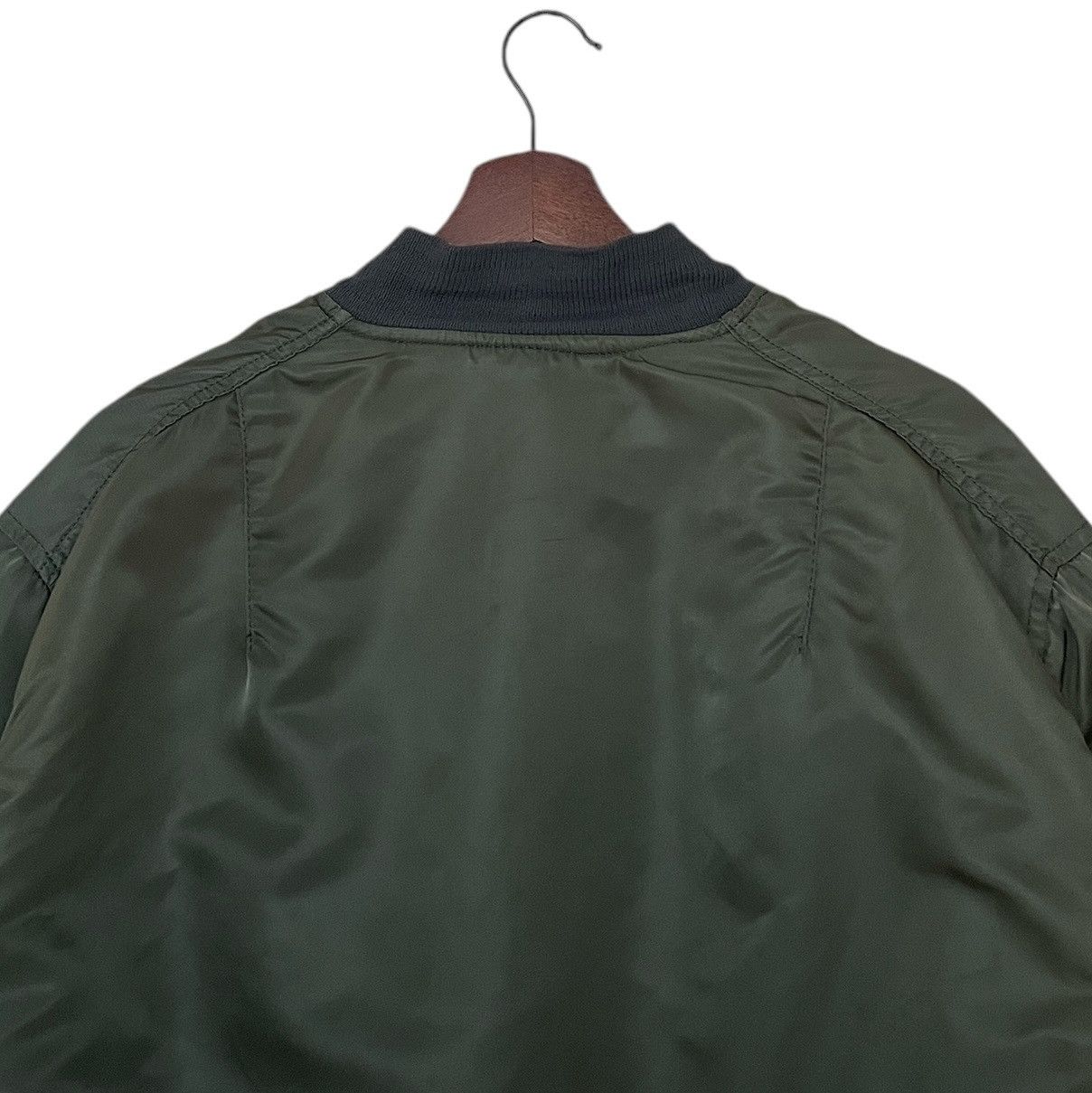 Alpha Industries Vintage Alpha Industries MA-1 Fly Jacket 1980s Size US XL / EU 56 / 4 - 4 Thumbnail