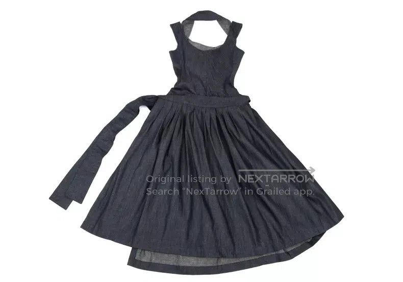 Junya Watanabe JUNYA WATANABE Denim halter dress Size XS / US 0-2 / IT 36-38 - 4 Thumbnail