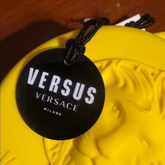 Versus Versace Fire Island Lion Silicone Strap Watch 44mm Yellow Size ONE SIZE - 8 Thumbnail