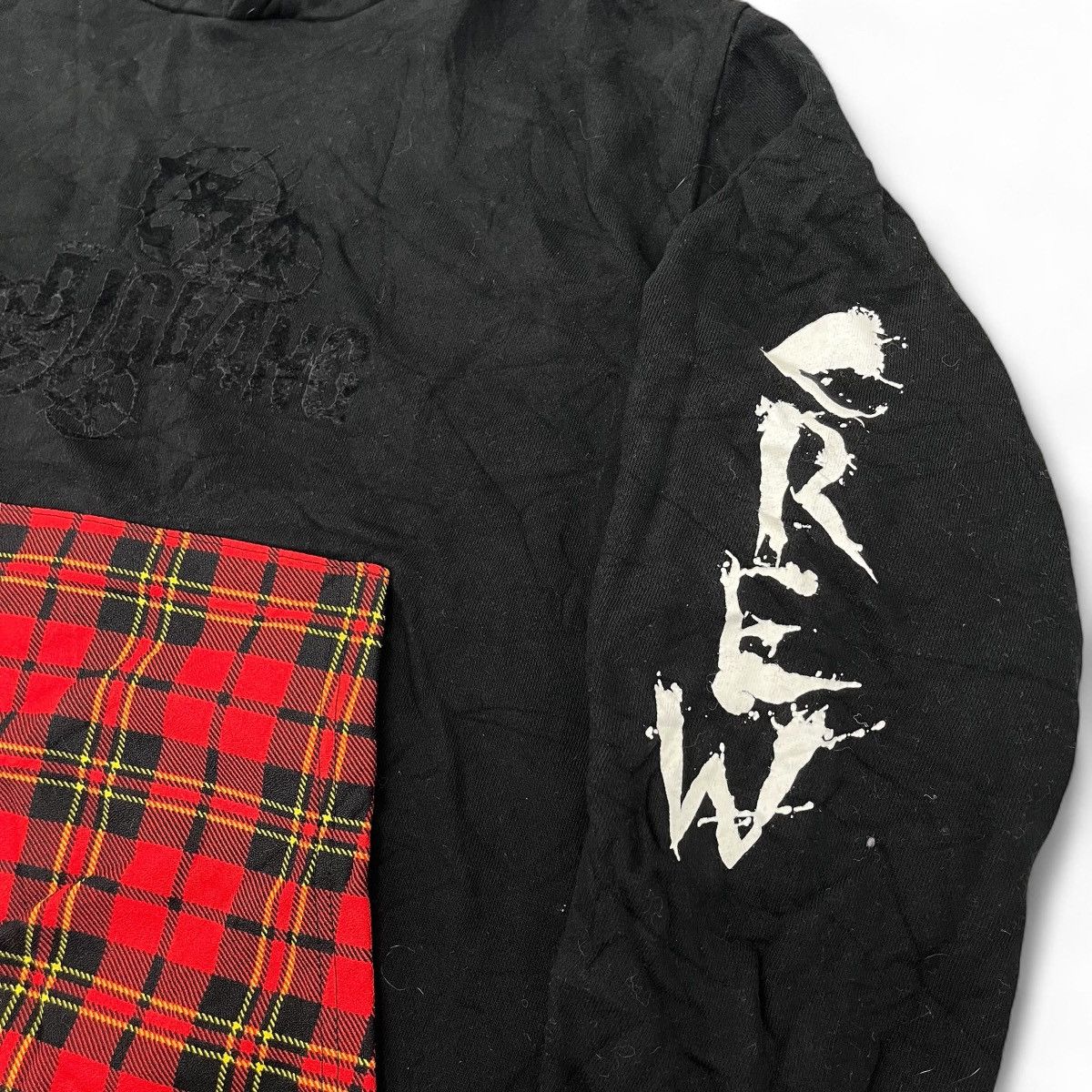 If Six Was Nine Punk Patchwork Hoodie – BIGBANG Crew Style Japan Fit Size US M / EU 48-50 / 2 - 6 Thumbnail