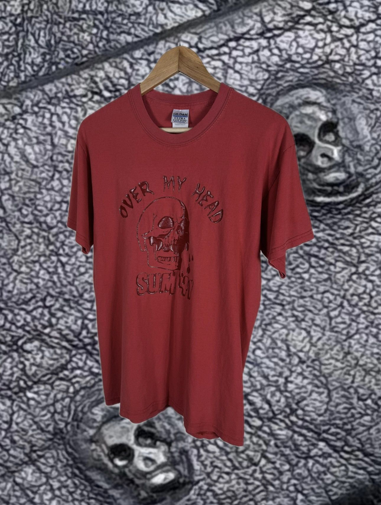 Band Tees SUM 41 Over My Head Gildan Vintage Band TEE Size US M / EU 48-50 / 2 - 1 Thumbnail