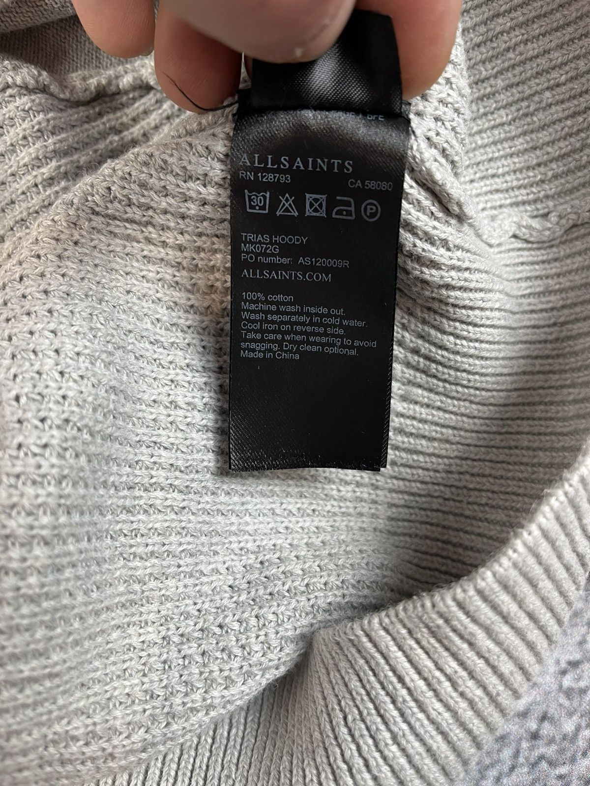 20471120 All saints Trias hoody Size US M / EU 48-50 / 2 - 12 Thumbnail