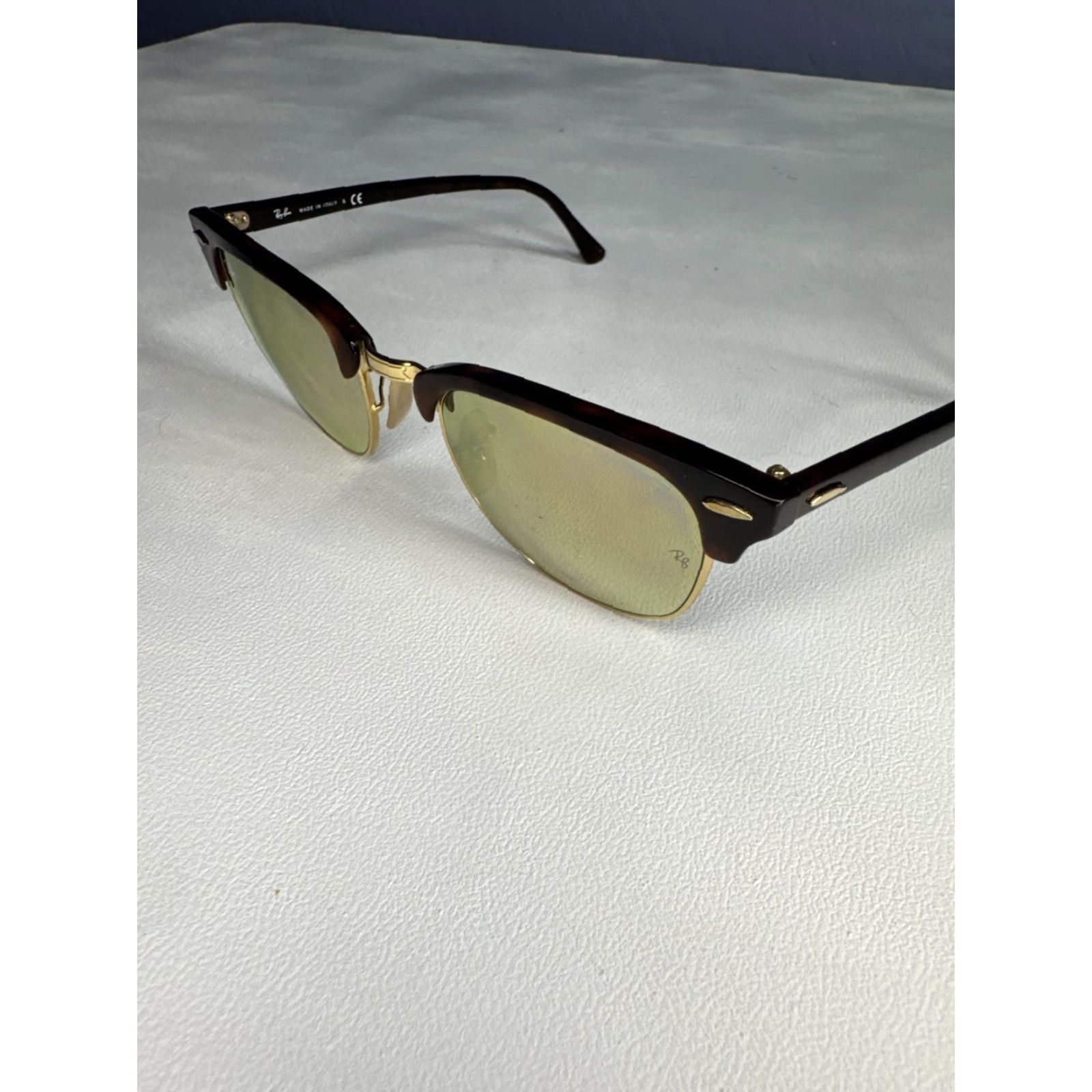 Vintage Ray Ban Clubmaster Sunglasses RB3016 Frames Only Tortise Frames Italy Unisex Adults Brown Frames Only RB3016 Clubmaster Sunglasses Size ONE SIZE - 5 Thumbnail