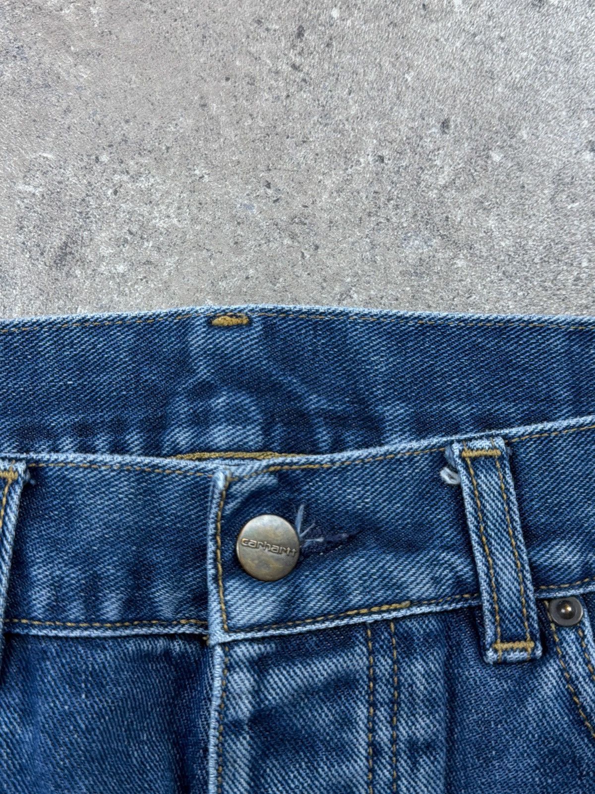 Carhartt Blue denim Carhartt Newel pants Size US 32 / EU 48 - 7 Thumbnail