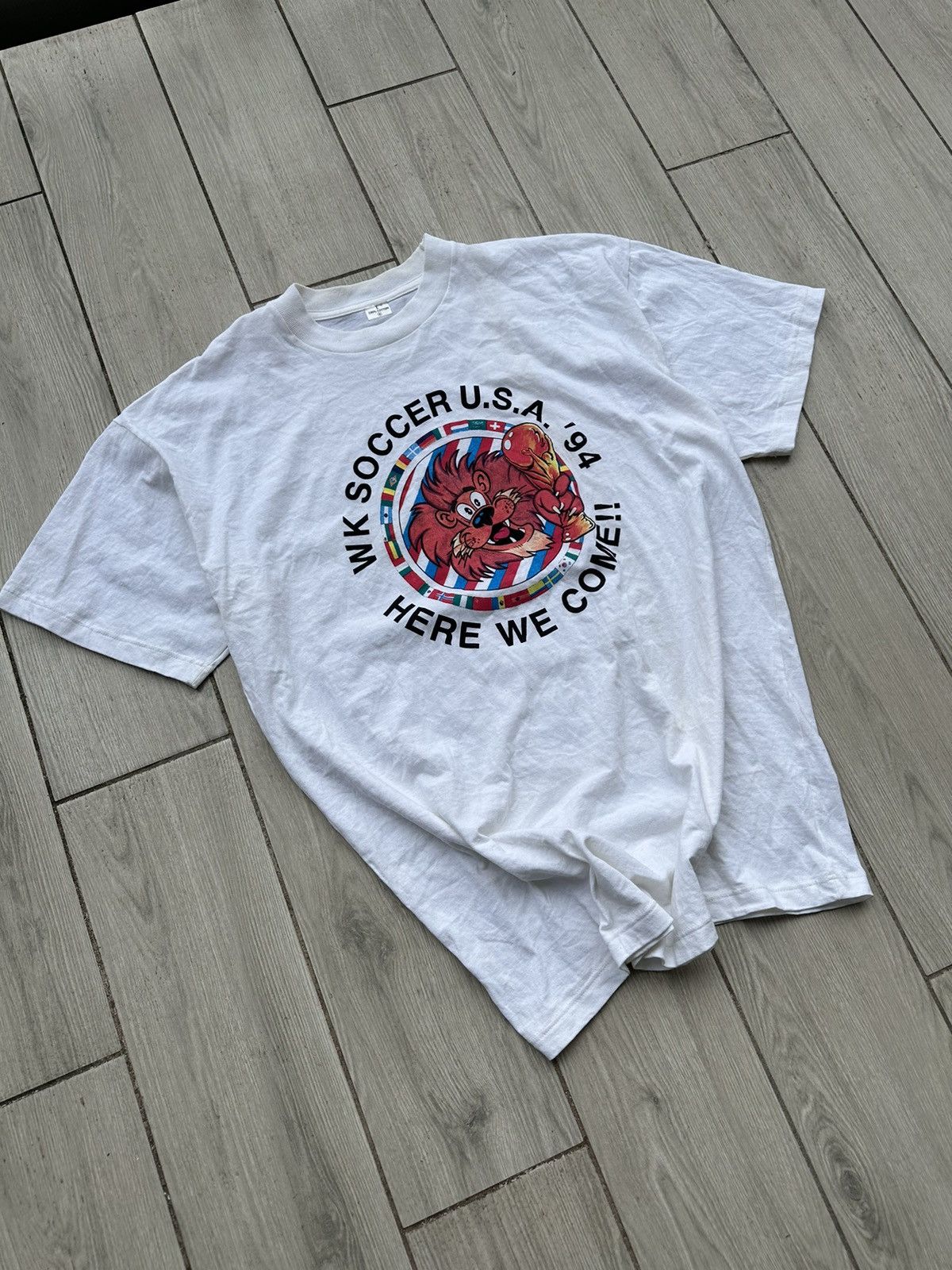 Vintage Vintage 1994 World Cup Vintage T Shirt USA L Size US L / EU 52-54 / 3 - 2 Thumbnail