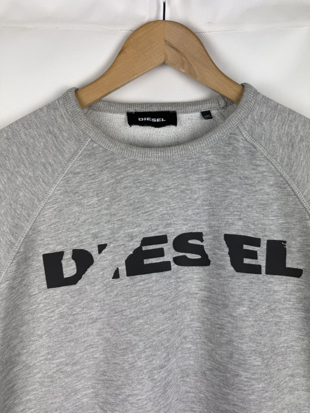 Other Diesel Men’s Big Logo Crewneck Sweatshirt Pullover Size 2XL Size US XXL / EU 58 / 5 - 8 Thumbnail