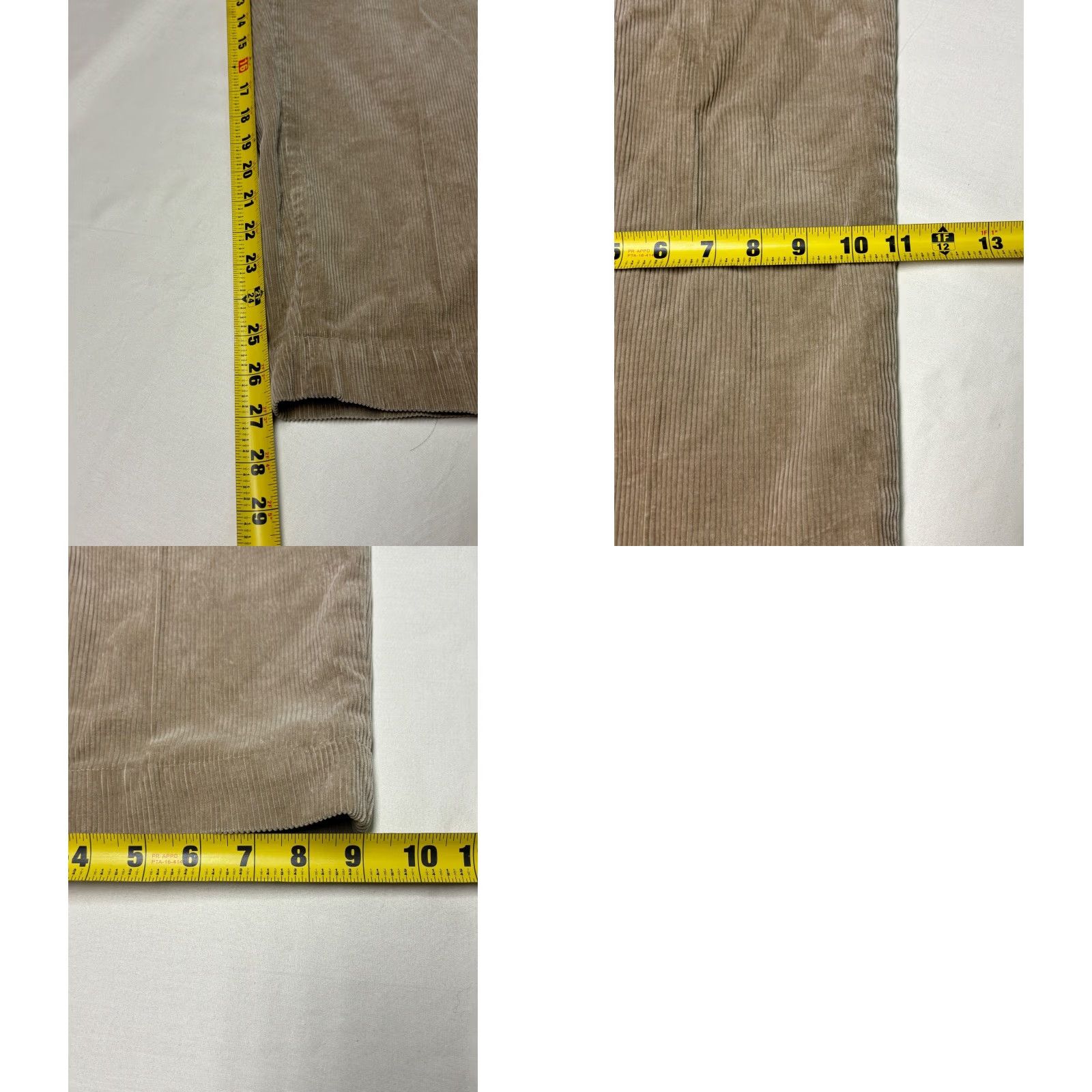 Polo Ralph Lauren VINTAGE Polo Sport Ralph Lauren Corduroy Pants Tan Straight Fit Mens 34x30 Beige Khakis Casual Vintage Mens Pants Size US S / EU 44-46 / 1 - 9 Thumbnail