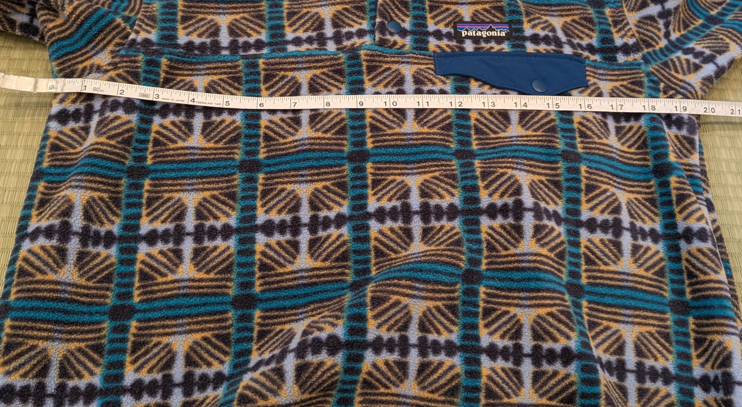 Patagonia RARE Patagonia Synchilla Snap T Fleece Snow Beam Pattern Size M / US 6-8 / IT 42-44 - 5 Thumbnail