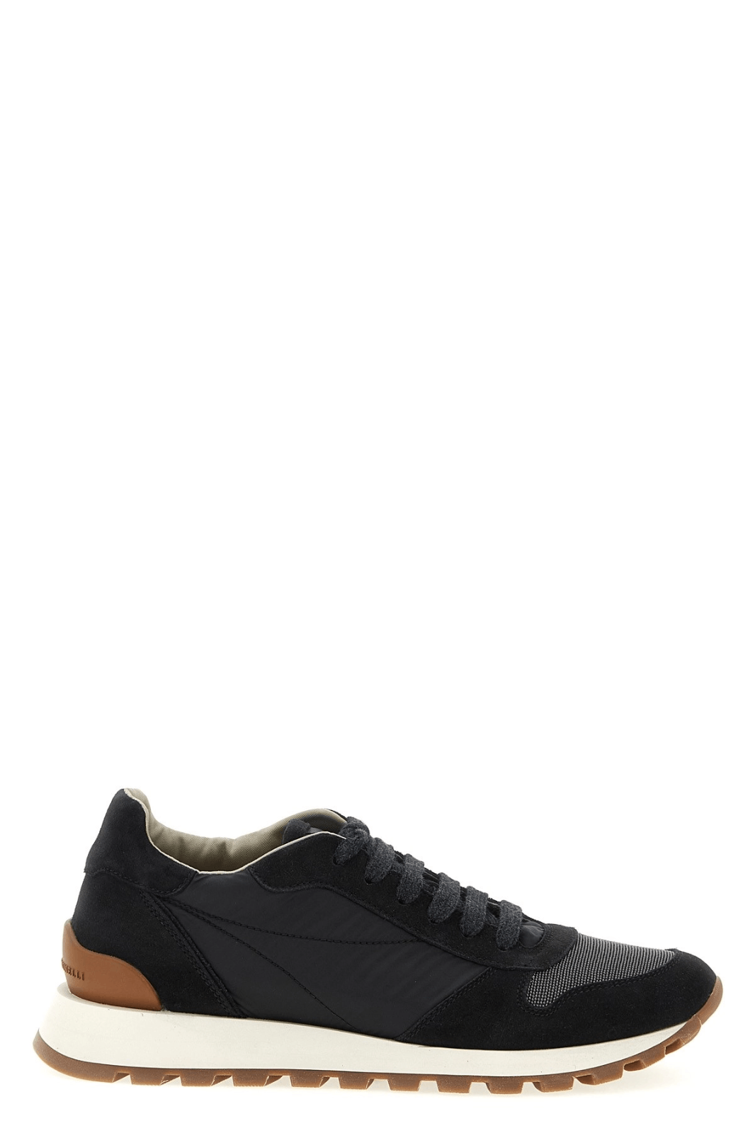 BRUNELLO CUCINELLI Black Suede Sneakers New & Authentic