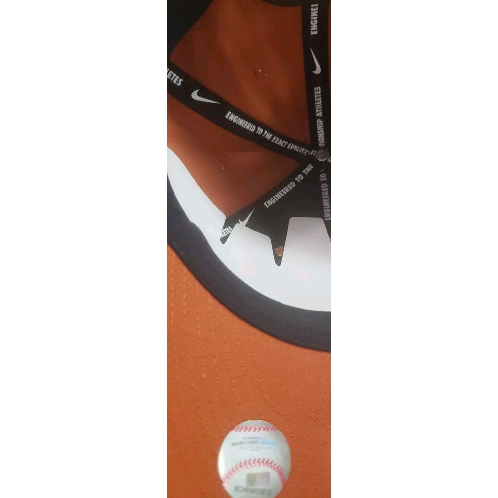 Nike Texas Rangers Hat Club Cap Strapback M/L Orange Golf Nike Size ONE SIZE - 7 Thumbnail