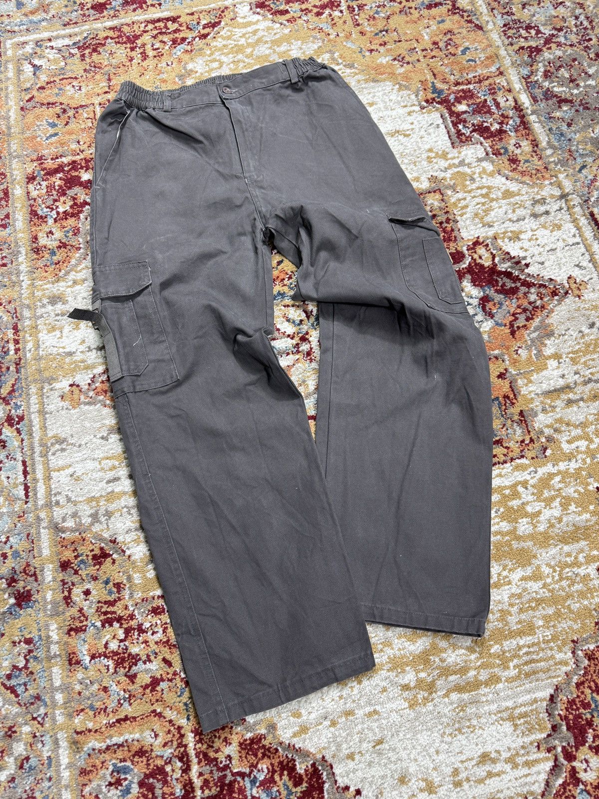 Junya Watanabe × Vintage Vintage Junya Watanabe Balenciaga Style Bondage Cargo Pants Size US 32 / EU 48 - 1 Thumbnail