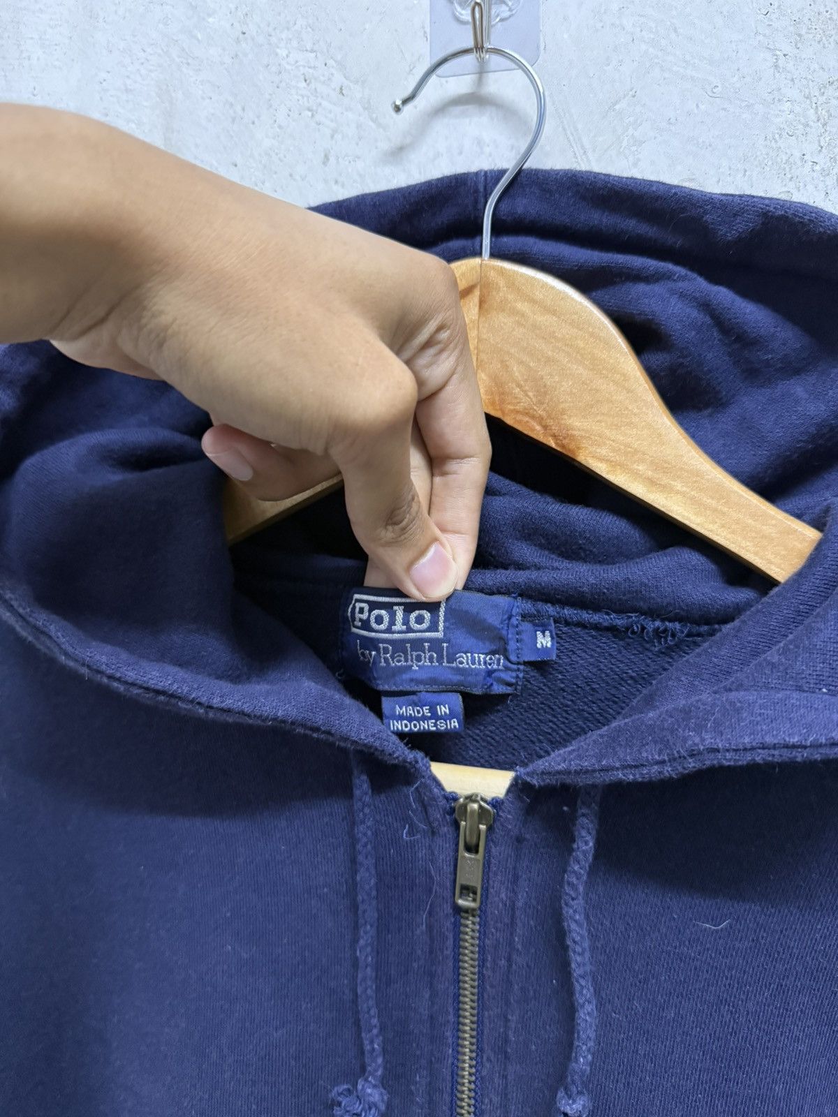 Polo Ralph Lauren Rare Vintage Polo Ralph Lauren Zip Up Hoodie Size US M / EU 48-50 / 2 - 6 Thumbnail