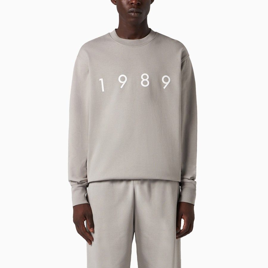 1989 STUDIO o1d2blof1124 Logo Sweatshirt in Grey Size US XL / EU 56 / 4 - 3 Thumbnail