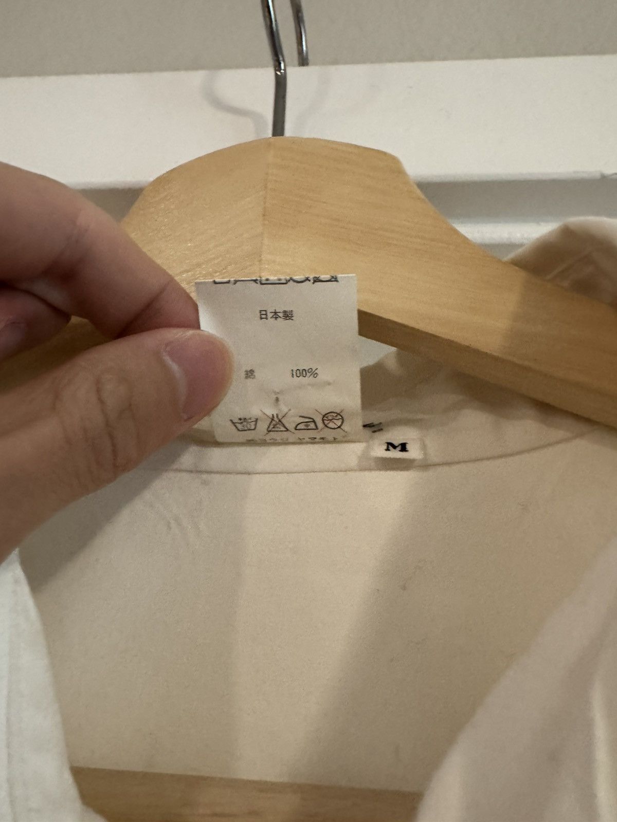 Yohji Yamamoto Wrinkled collar shirt sz.3 Size US L / EU 52-54 / 3 - 4 Thumbnail