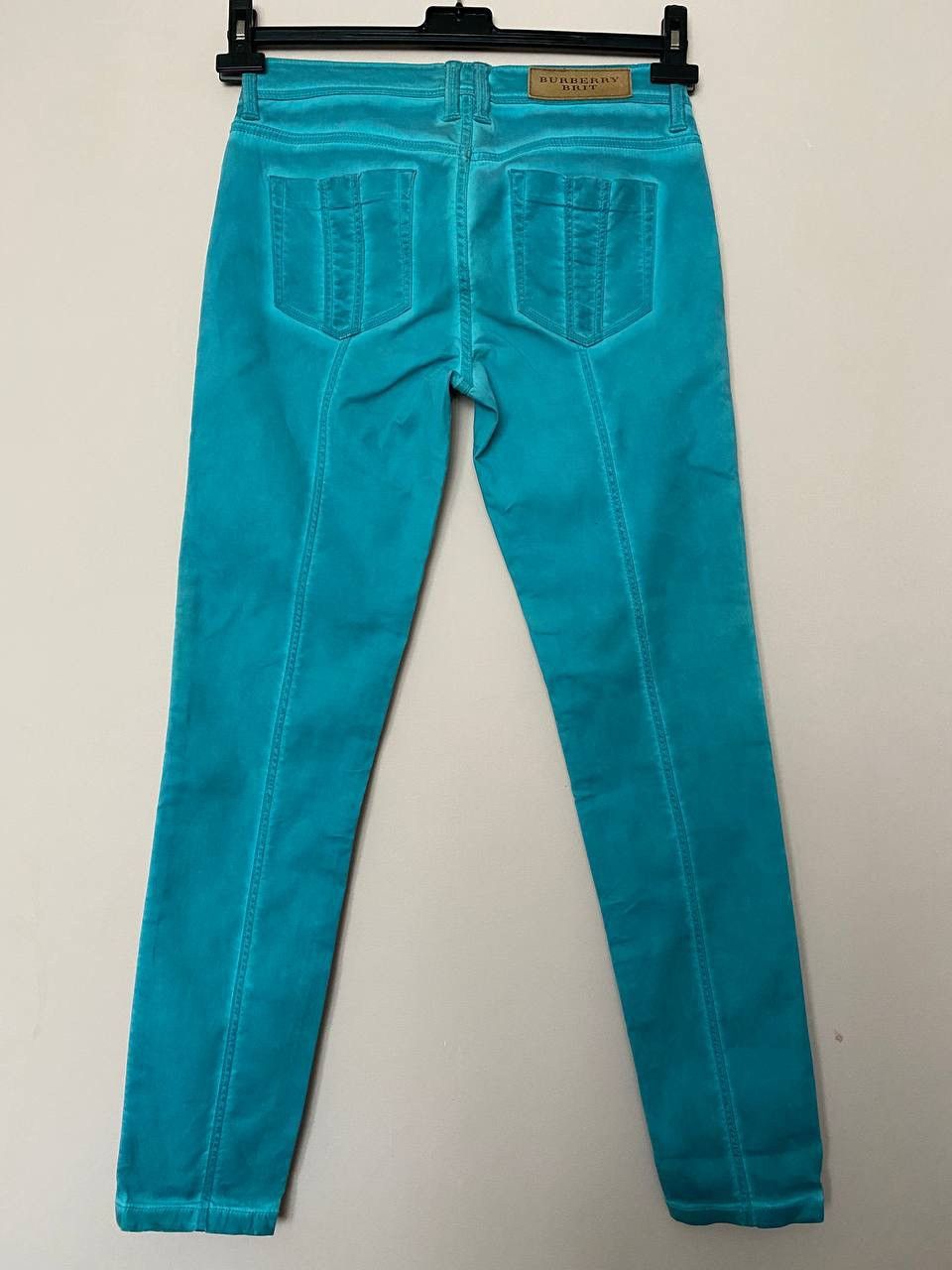 Burberry × Vintage 🔥BURBERRY LONDON Y2K CHECK JEANS PANTS Size 28" / US 6 / IT 42 - 6 Thumbnail