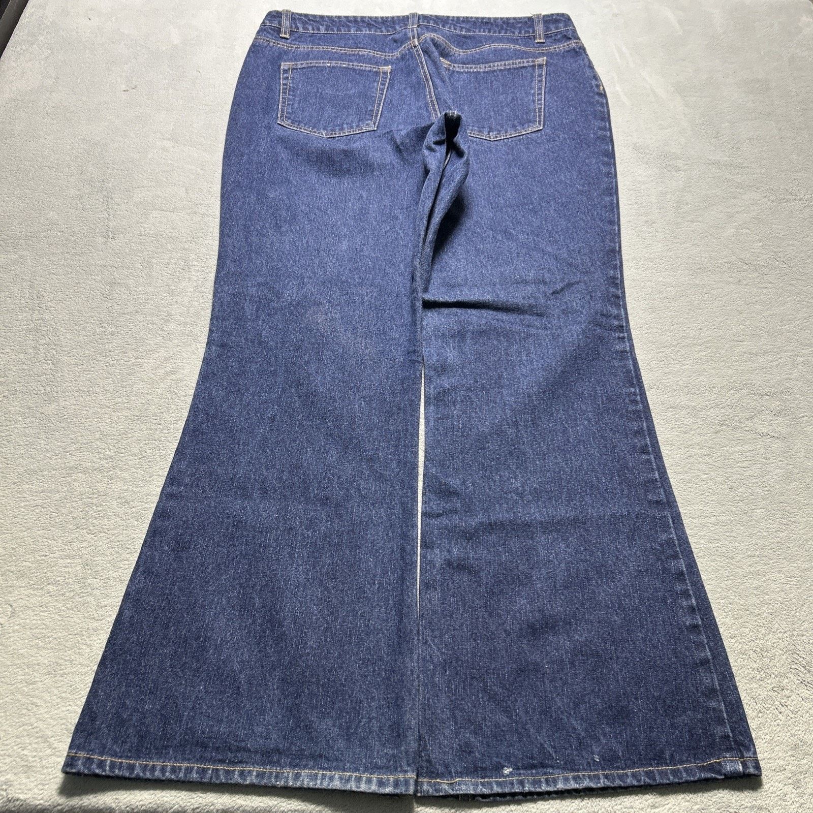 Route 66 Beyond Baggy Jeans Womens 16 36x31 Dojo Bootcut Loose Baggie Size 38" / US 16 / IT 52 - 2 Thumbnail