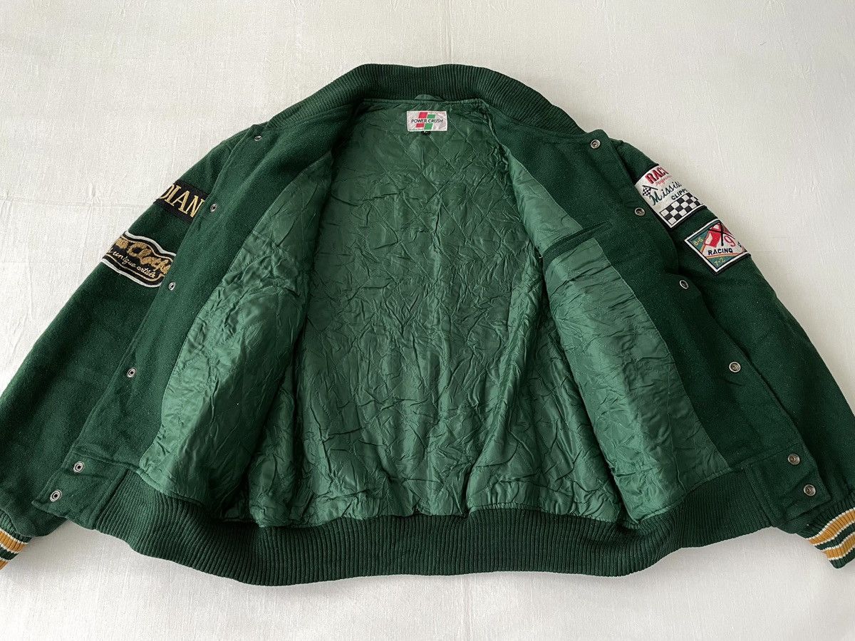 Toyo Enterprises Power Crush Japan Racing Motorsports Wool Varsity Jacket Size US L / EU 52-54 / 3 - 12 Thumbnail