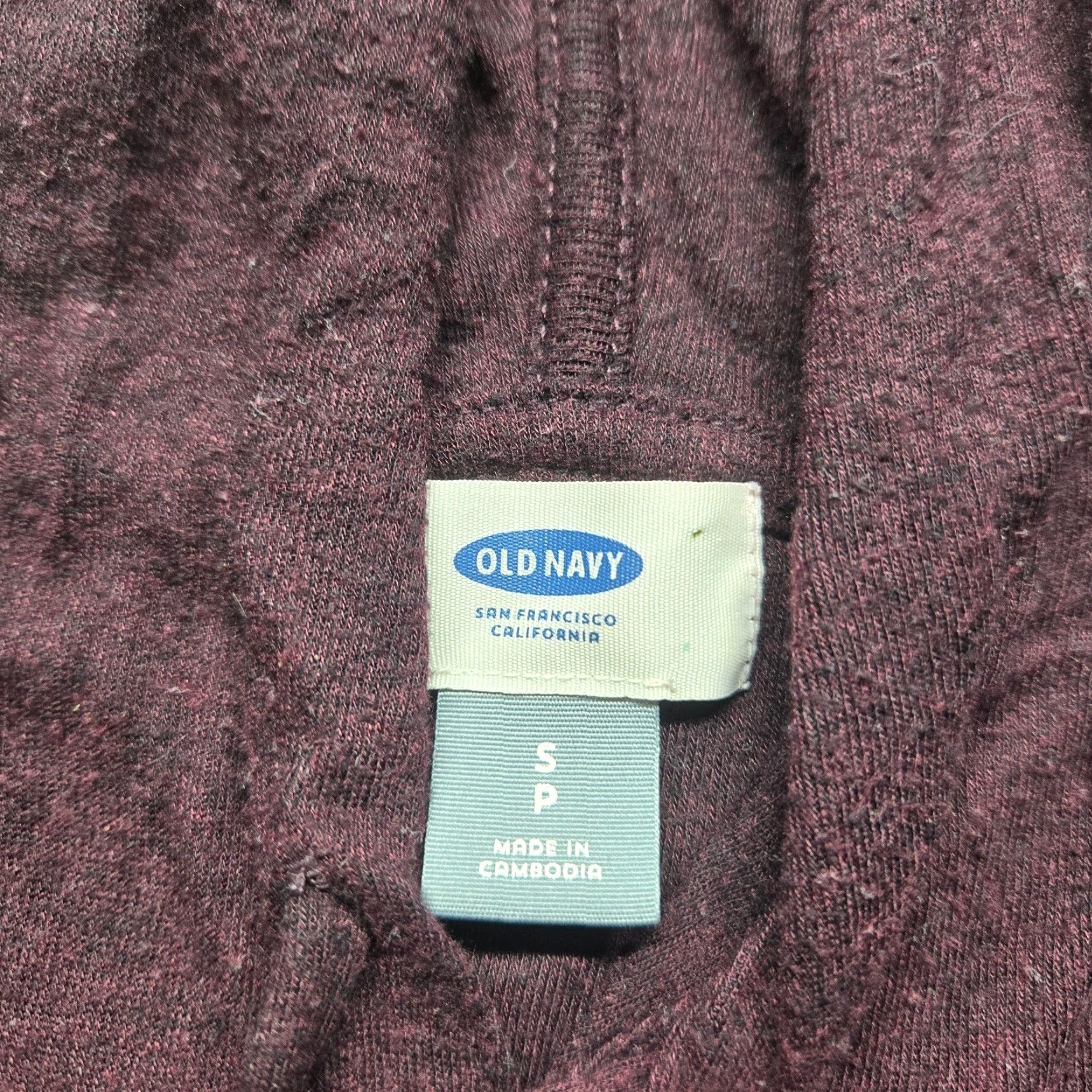 Old Navy Old Navy Hoodie Sweater Purple S Adult Womens Long Sleeve Hooded Pullover Solid Sl… Size S / US 4 / IT 40 - 3 Thumbnail