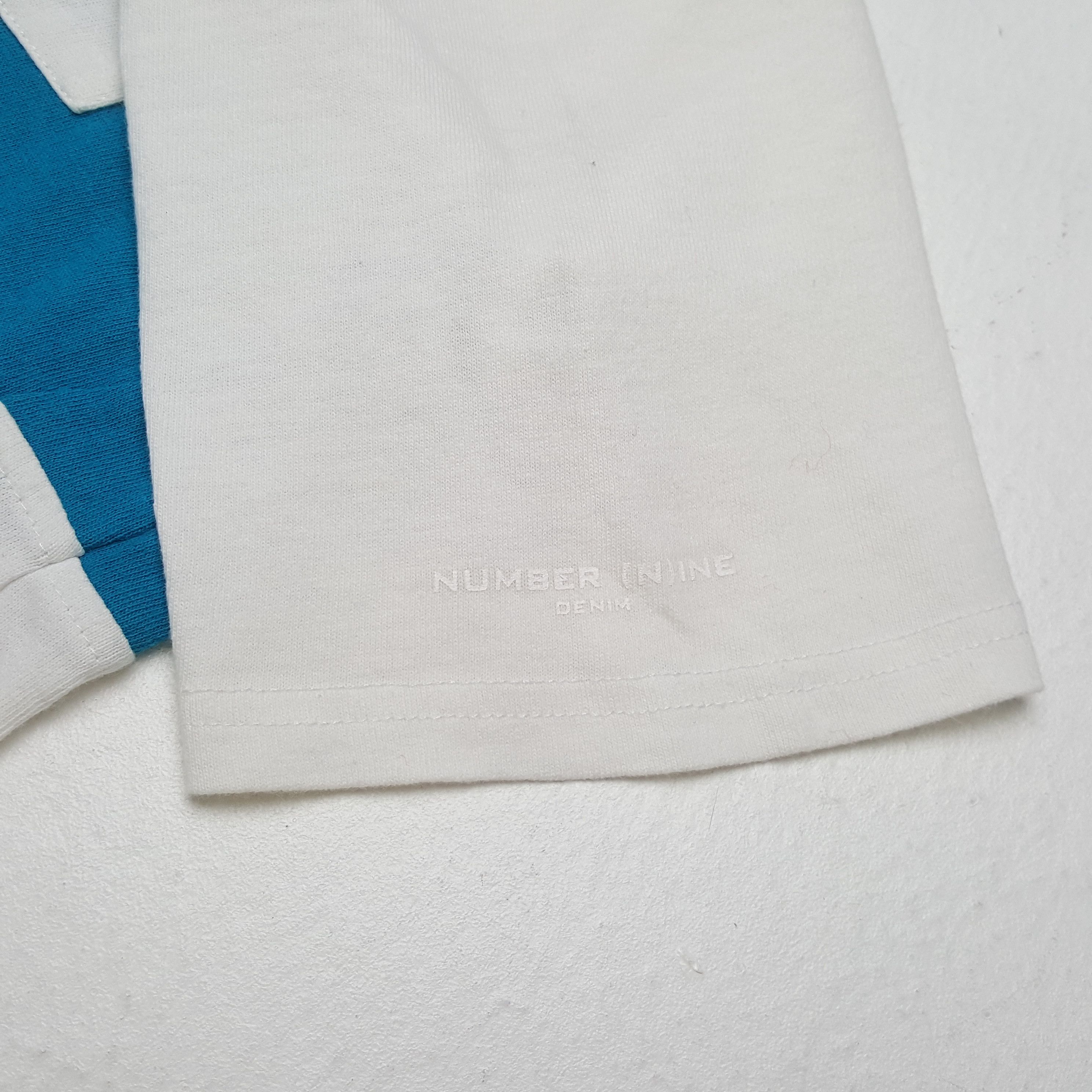 Number (N)ine Vintage Number Nine Japanese Brand T-Shirt C312N40 Size US M / EU 48-50 / 2 - 8 Thumbnail