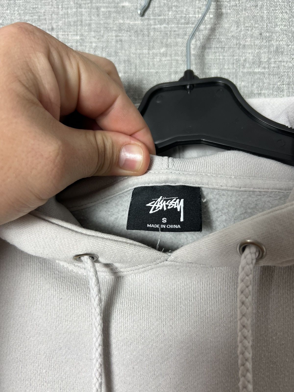 Stussy RARE STUSSY BARS LOGO APPLIQUE HOODIE SIZE S Size US S / EU 44-46 / 1 - 23 Thumbnail