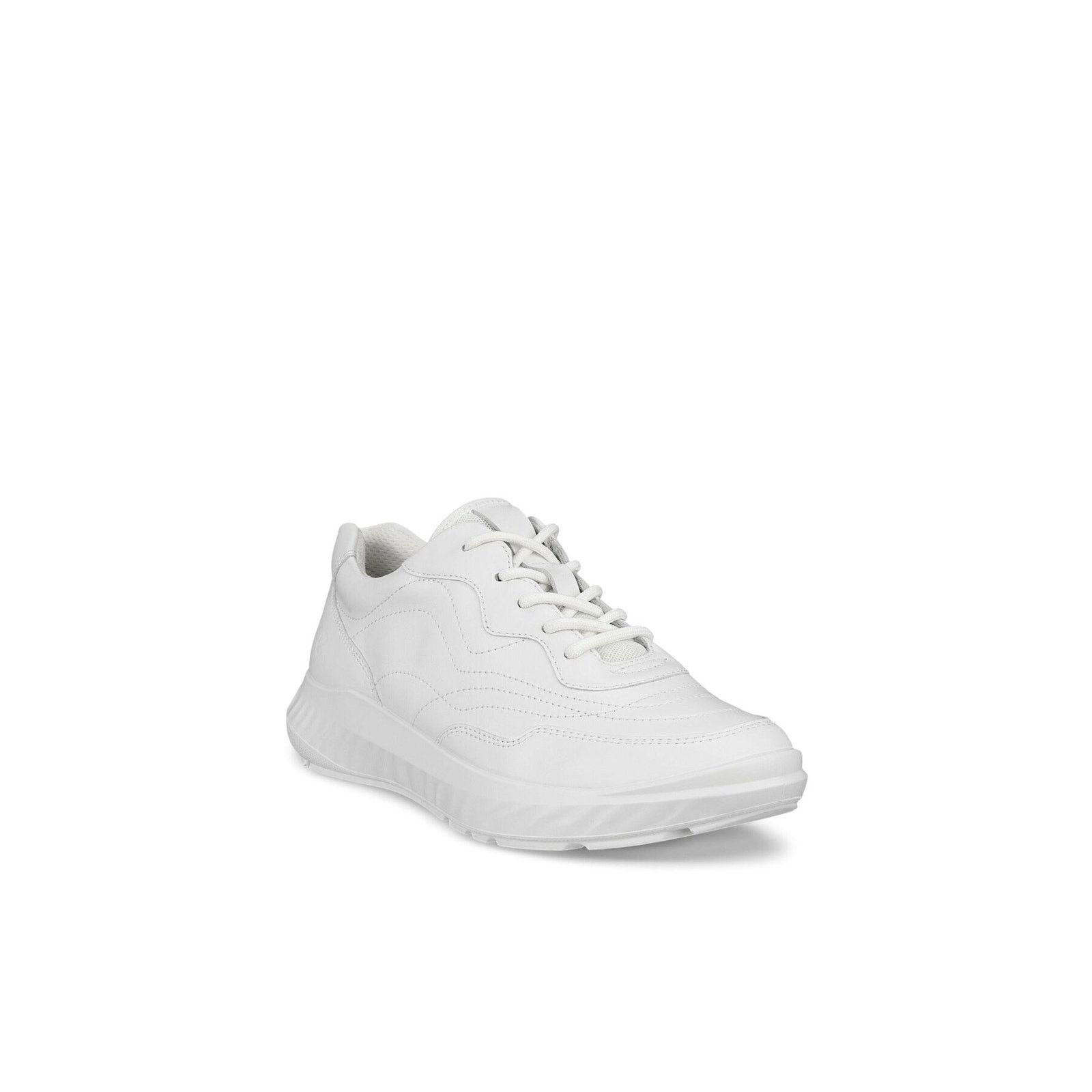Ecco ECCO WOMEN'S 41 ATH-1FTR WHITE LEATHER SNEAKER NIB NO LID Size US 10.5 / IT 40.5 - 9 Thumbnail