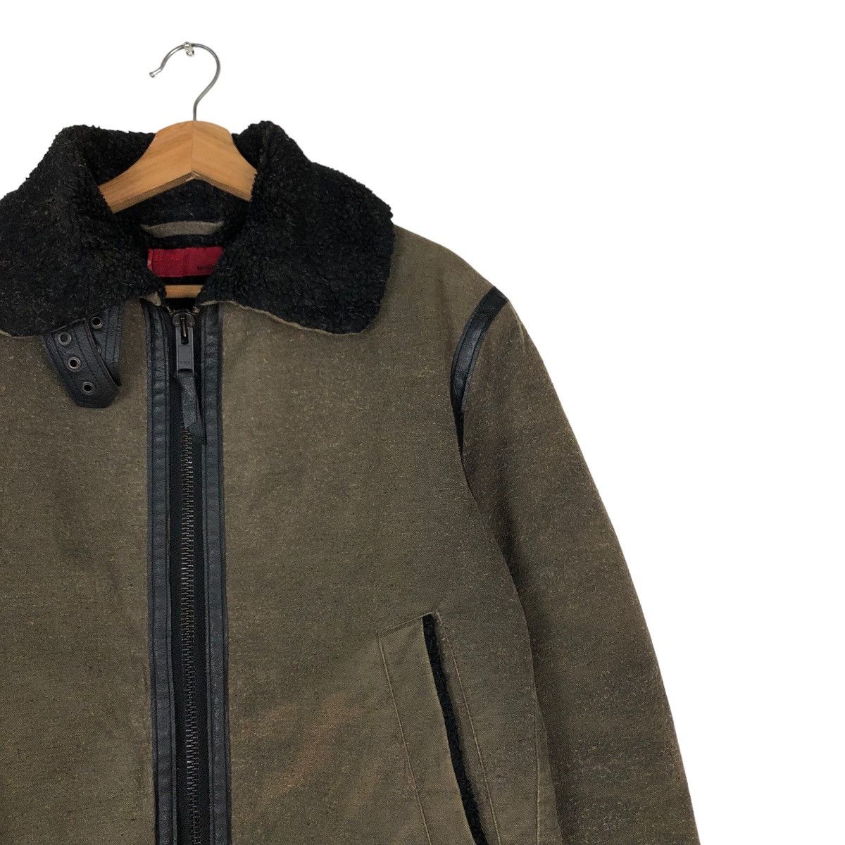 Japanese Brand 🔥VINTAGE SHEARLING BLANKET JACKET LEVIS ZIPPER Size US M / EU 48-50 / 2 - 6 Thumbnail