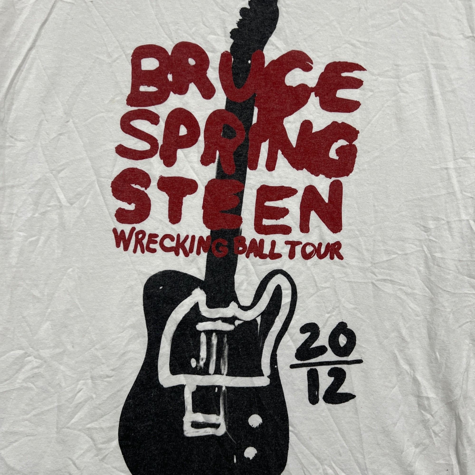 Vintage Vintage Bruce Springsteen wrecking ball tour T-Shirt size me Size US M / EU 48-50 / 2 - 4 Thumbnail