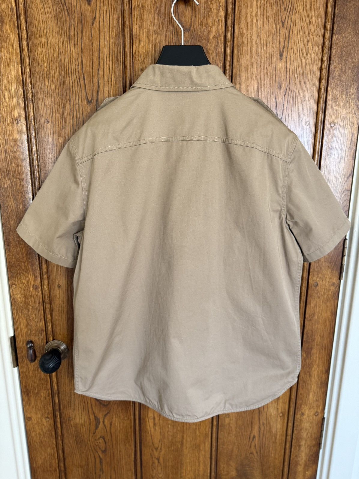 Celine SS23 $990 🤑 Celine military short sleeve shirt Hedi 41 L Size US L / EU 52-54 / 3 - 16 Thumbnail