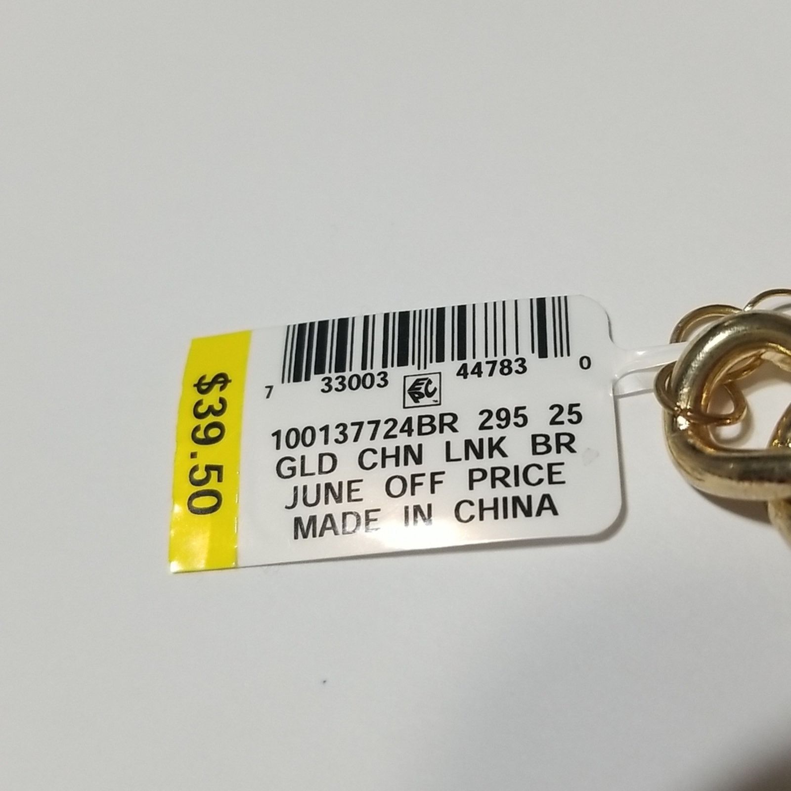 Other NWT Charter Club Gold Tone Chain Link Bracelet Size ONE SIZE - 2 Thumbnail