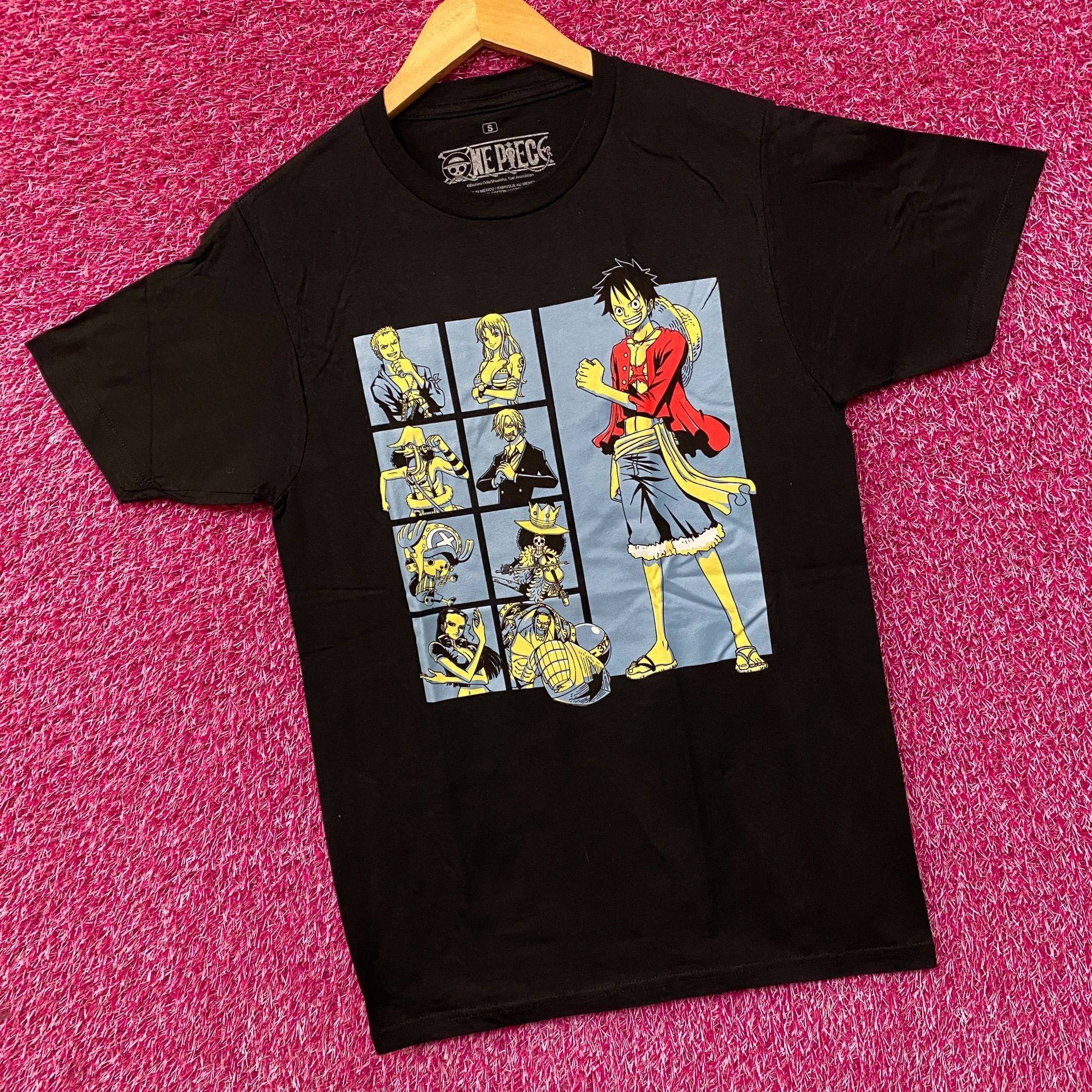 One Piece One Piece Straw Hat Crew Monkey D. Luffy Anime T-Shirt Small Size US S / EU 44-46 / 1 - 3 Thumbnail