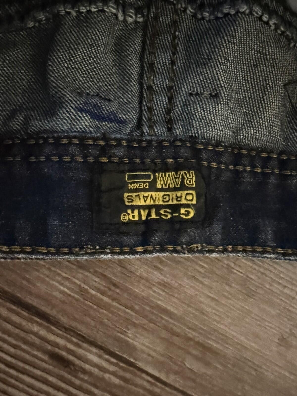 Other G-Star RAW Slim Jeans Mens 30x30 Dark Blue Grunge Size US 30 / EU 46 - 3 Thumbnail