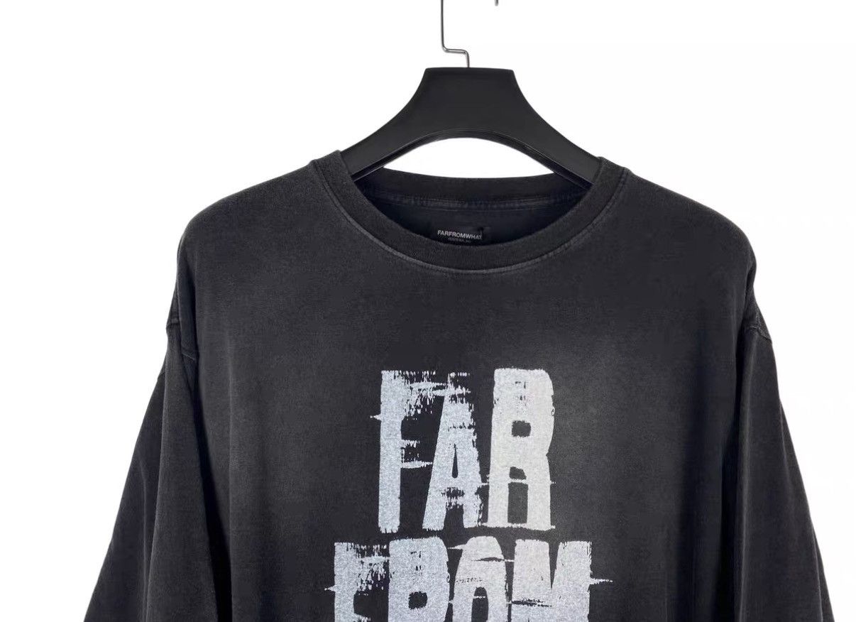 FAR FROM WHAT Far Archive Vintage Washed Long Sleeve J31 Size US XS / EU 42 / 0 - 3 Thumbnail
