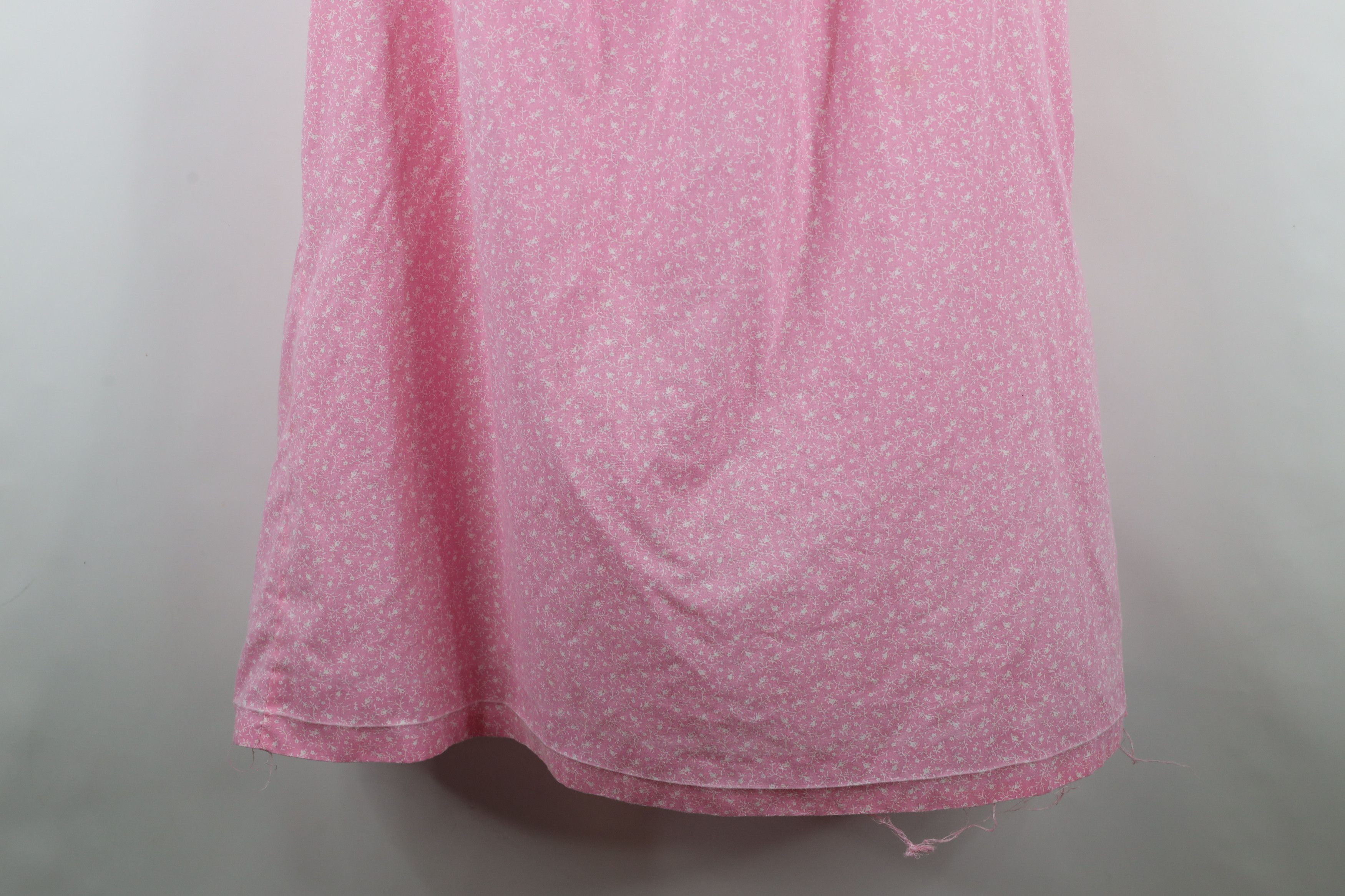 Vintage Vintage 70s Streetwear Floral Lace Muu Muu Sleep Night Gown Size XS / US 0-2 / IT 36-38 - 17 Thumbnail