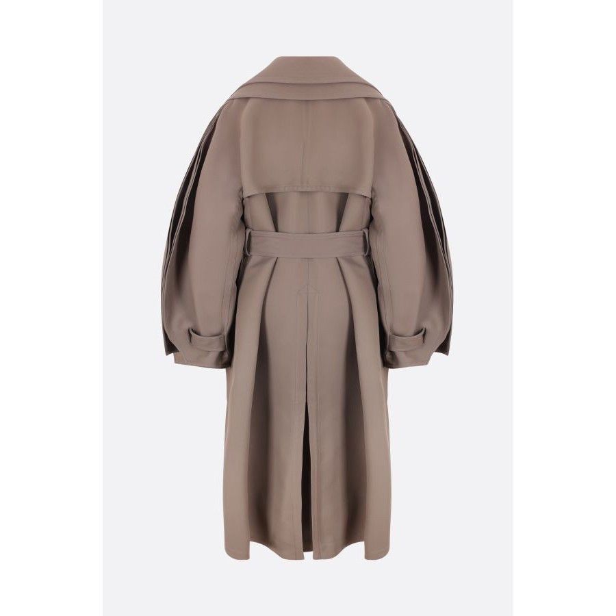 Other ALAÏA Gray Wool Blend Wrap Trench Coat New & Authentic (Wome Size M / US 6-8 / IT 42-44 - 2 Thumbnail