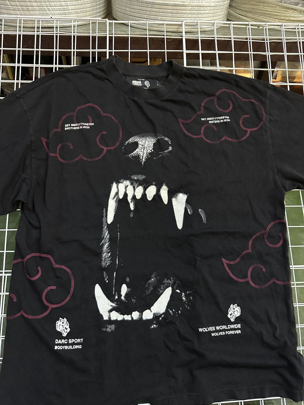 Darc Sport Darc Sport Naruto “Blood Clouds” Oversized Tee Size Large Size US L / EU 52-54 / 3 - 2 Thumbnail