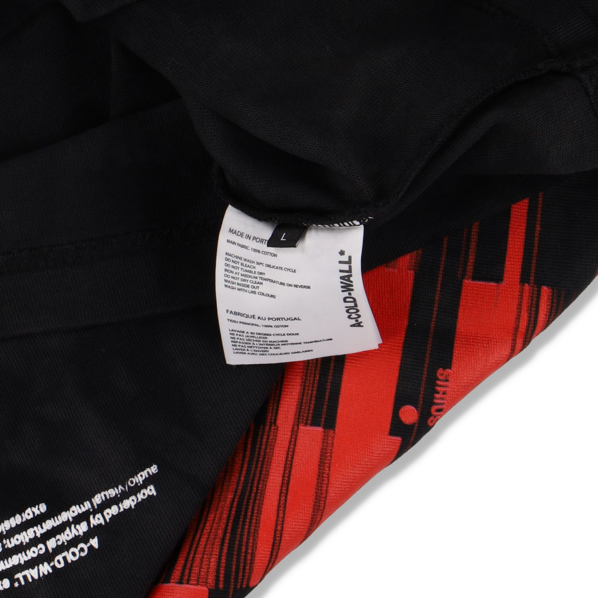 A-COLD-WALL* Black Tie-Dye Lunar New Year Logo Oversized T-Shirt Size US L / EU 52-54 / 3 - 7 Thumbnail