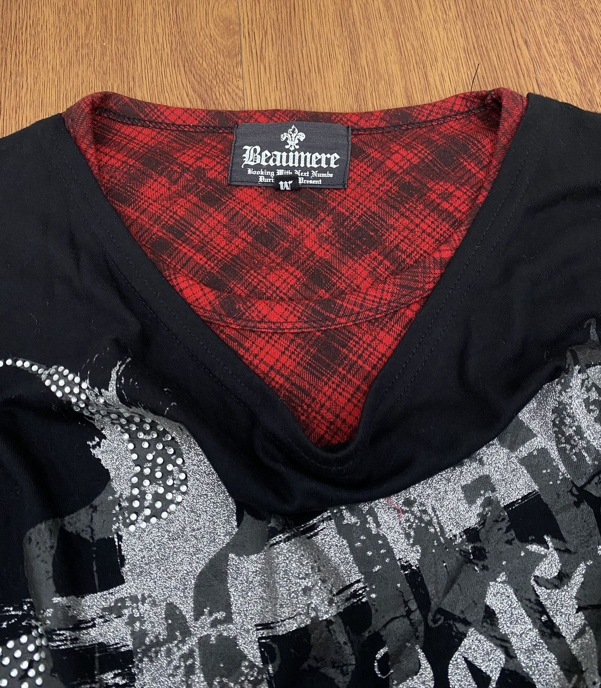If Six Was Nine Beaumere cross skull asymetrical LS Size US M / EU 48-50 / 2 - 3 Thumbnail