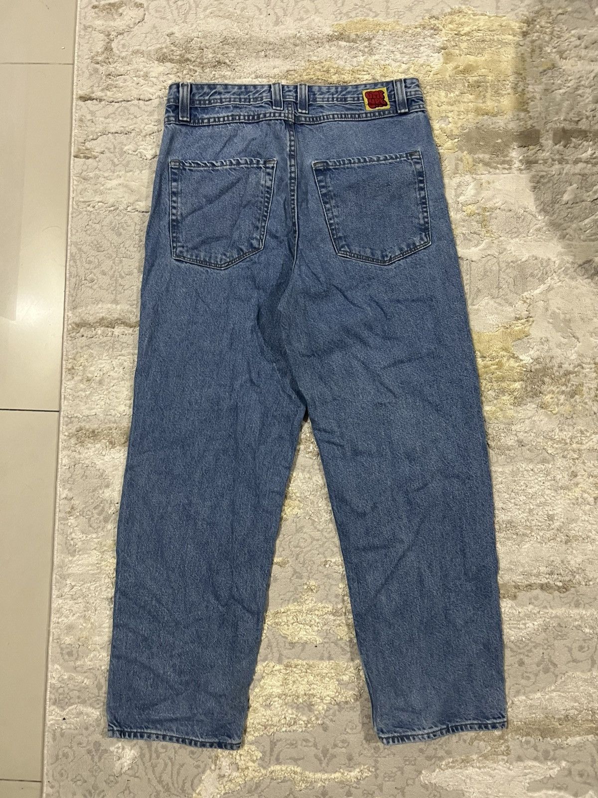 Empyre Y2K Empyre Loose Fit Light Wash Baggy Jeans Denim Skate Size US 32 / EU 48 - 2 Thumbnail