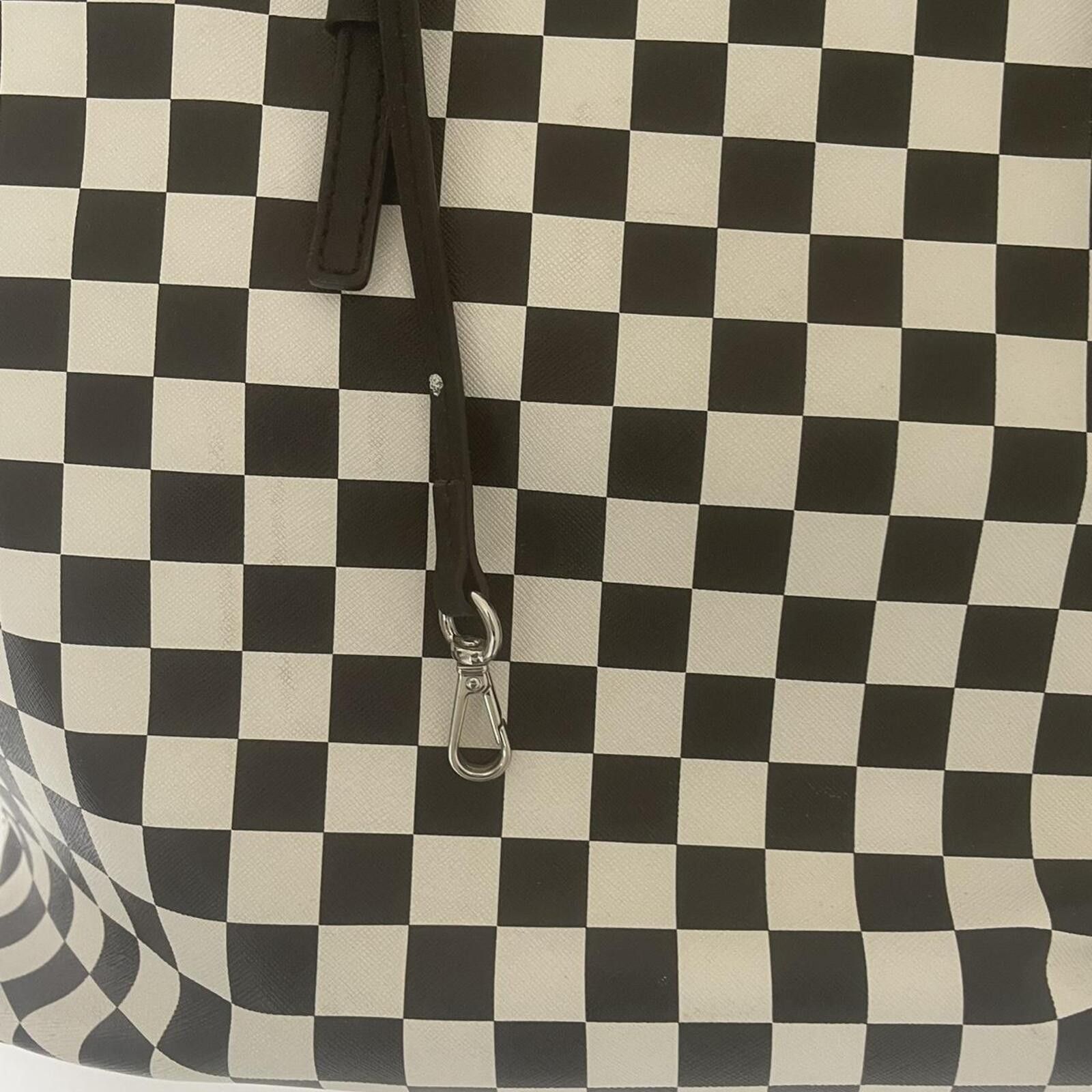 Michael Kors Michael Kors Jet Set Large Tote Bag Purse Checkered Rare Size ONE SIZE - 5 Thumbnail