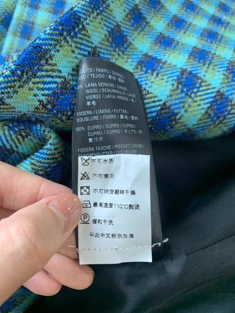 Balenciaga Balenciaga size 38 Wool Plaid Blazer Size M / US 6-8 / IT 42-44 - 8 Thumbnail