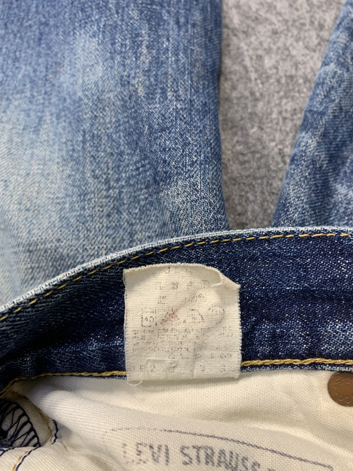 Levi's Levi’s Strauss Big E Selvedge Beauty Faded Fits 28 29 Size US 29 - 10 Thumbnail